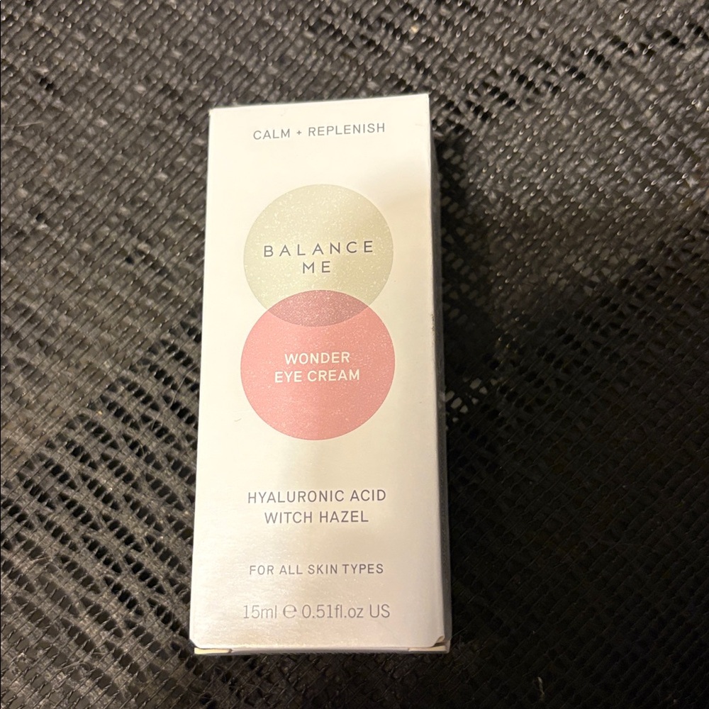 Balance Me Wonder Eye Cream. Reduces Dark Circles & Puffiness. Anti-Aging. 15ml